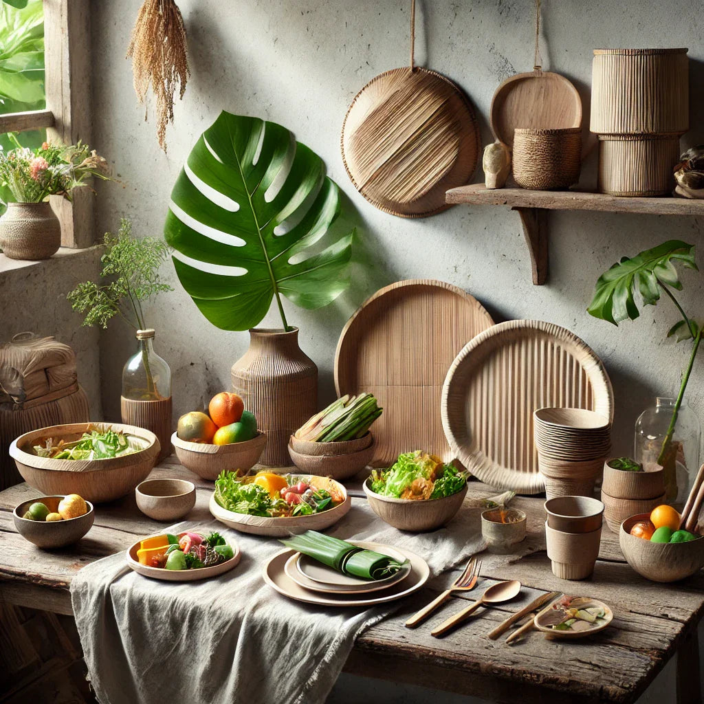 Revolutionize Your Dining Experience with Sustainable Palm Leaf Tableware