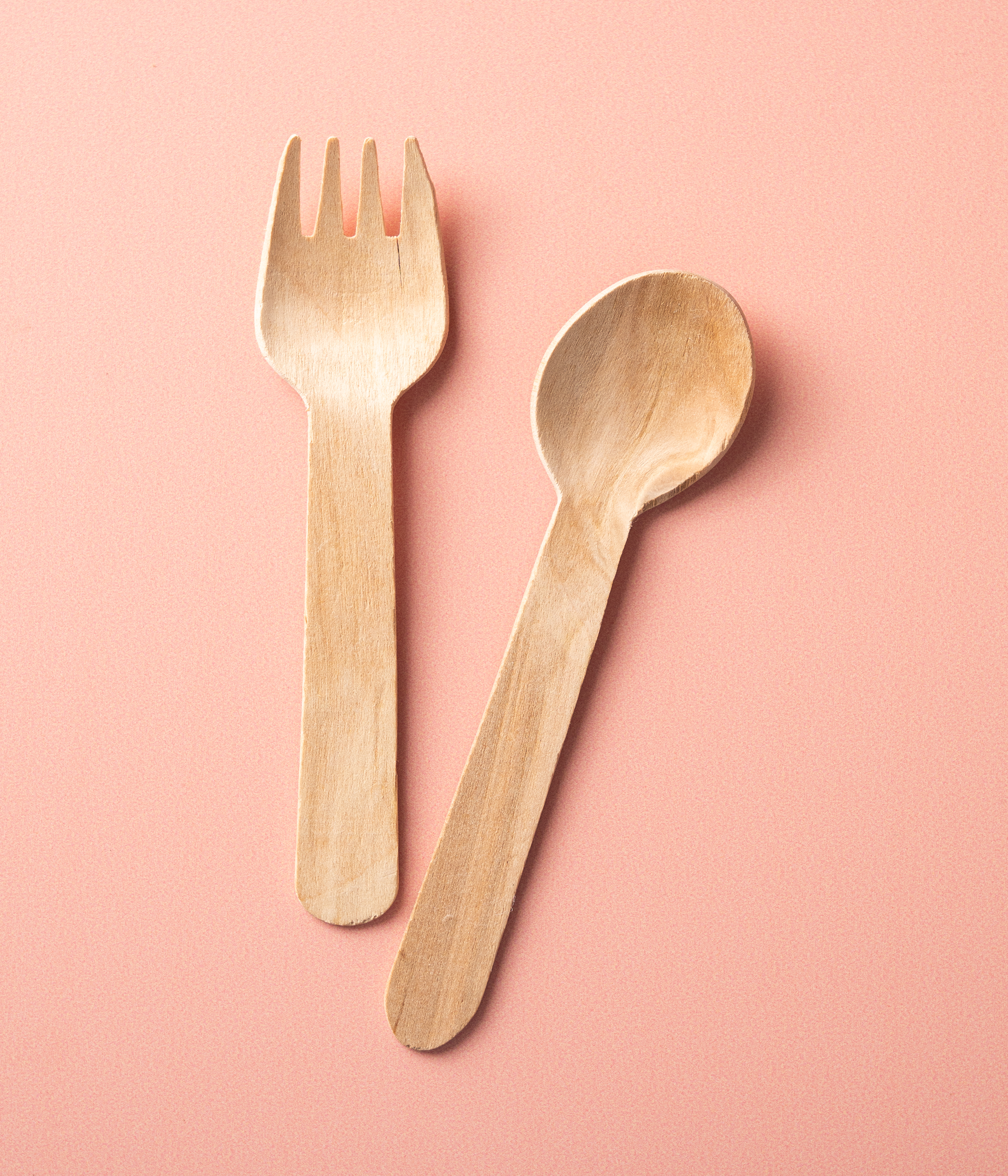 160mm Wooden Spoon,Fork, Knife, Tissue