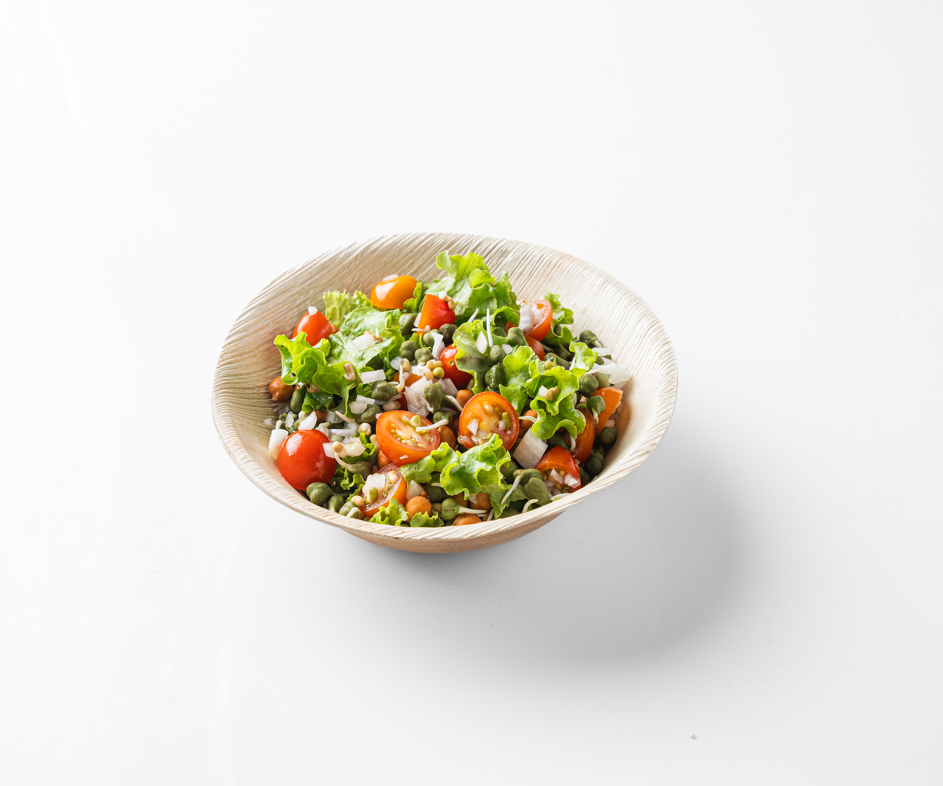 7" Round Compostable Palm Leaf Bowls